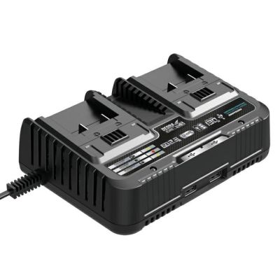 DEDRA ŁADOWARKA PODWÓJNA 18V 2x2,3A