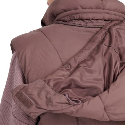 8. Kamizelka damska 4F F299 ciemny brązowy 4FWAW25TVJAF299 80S