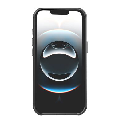 4. Etui Nillkin Iceblade Prop z osłoną obiektywu i podstawką na iPhone 16e / 17e - czarne
