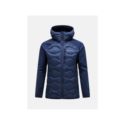 Kurtka Peak Performance M Helium Down Hybrid Hood granatowy