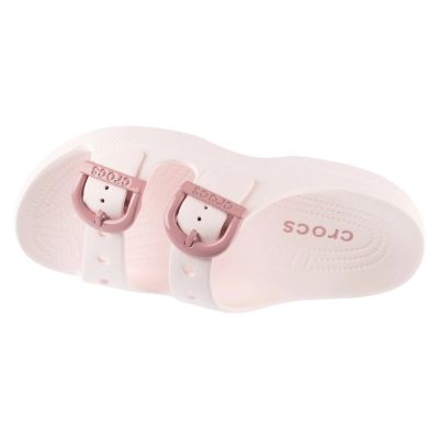 3. Crocs Saturday Enamel Buckle Sandal W 212867-7DF Różowe 36/37