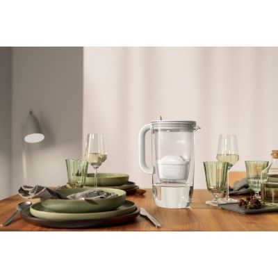 9. Dzbanek filtrujący Brita Glass+1 Maxtra Pro PP (szary)