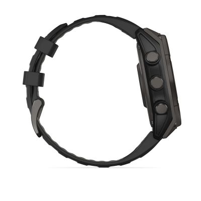 9. Zegarek Garmin Fenix 8 Solar Sapphire Titanium Carbon Grey