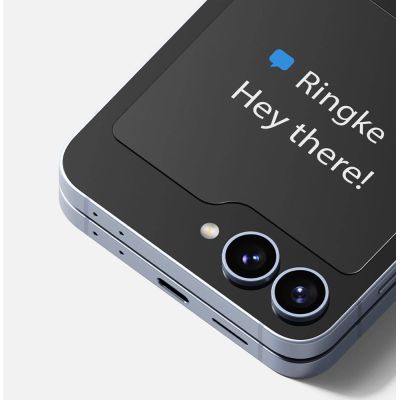 3. Szkło hartowane Ringke Cover Display 2-pack na Samsung Galaxy Z Flip 6