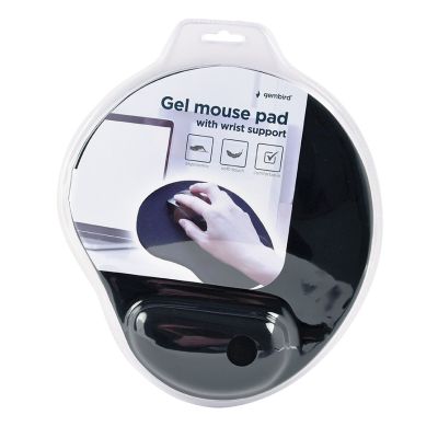 2. Podkładka GEMBIRD żelowa MP-GEL-BK (240mm x 220mm)