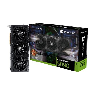 11. Gainward GeForce RTX 5090 Phantom GS NVIDIA 32 GB GDDR7