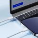 10. Kabel Joyroom S-A45 Ben Series 30W (USB-C  - Lightning) w oplocie 1m - biały