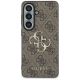 3. Etui Guess 4G Big Metal Logo do Samsung Galaxy S26 - brązowe