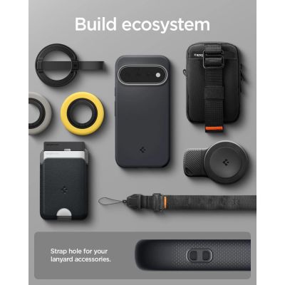 13. Etui Spigen Nano Pop MagSafe na Google Pixel 11 - czarno-szare