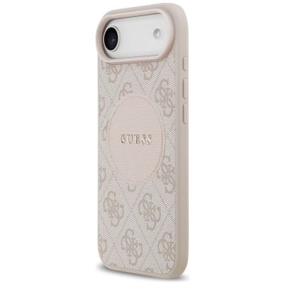 2. Etui Guess 4G Circle Classic Logo MagSafe na iPhone Air - różowe