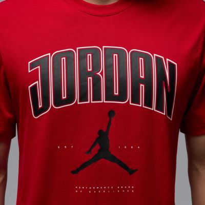 3. Koszulka męska Air Jordan Jumpman City 88 T-shirt Czerwona - HQ0009-687