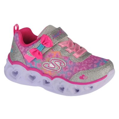 Skechers Heart Lights Untamed Hearts 302088N-SLHP Srebrne 21