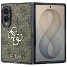 Etui Guess Big 4G Logo na Samsung Galaxy Z Fold 8 - brązowe