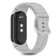2. Pasek Tech-Protect Silicone Sport na Xiaomi Smart Band 8 / 9 / 10 / NFC - szary
