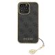 3. Etui Guess 4G Charms Collection na iPhone 13 Pro Max - szare