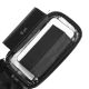 12. Wozinsky torba rowerowa na kierownicę z etui na telefon 1 l czarna (WBB16BK)