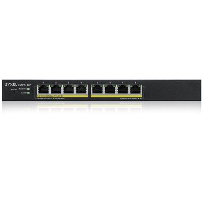 12. Switch Zyxel GS1915-8EP 8p PoE (PoE+: 8;) 60W Managed Gigabit