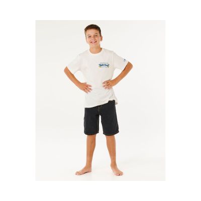 4. Koszulka chłopięca RIP CURL Rip Curl Pro 26 Tee - Boys biała
