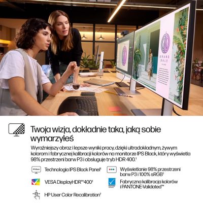 8. Monitor HP Series 7 Pro 27 cali QHD