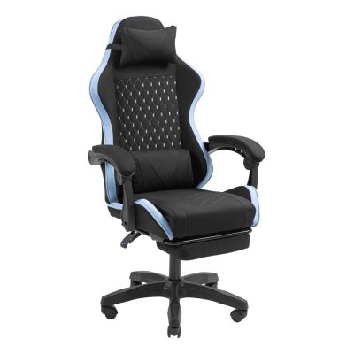 4. TACENS MARS MGC-X FABRIC Black/Blue - fotel gamingowy