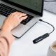 6. Adapter Wozinsky WOTGY1S USB-C 3.0 (męski) - USB-A 3.0 (żeński) OTG - czarny