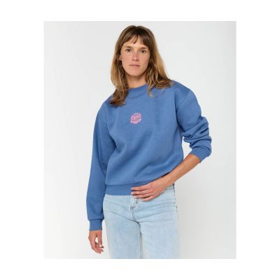 Bluza RIP CURL ICONS OF SURF RELAXED CREW niebieska