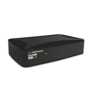 5. ESPERANZA TUNER DVB-T2 H.265/HEVC EV108R