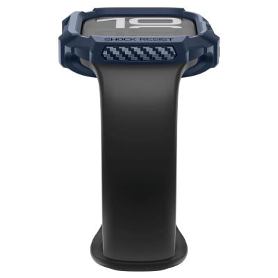 5. Etui Spigen Rugged Armor na Apple Watch 42 mm - granatowe
