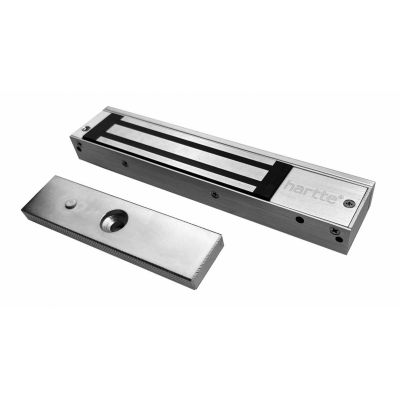 Zwora elektromagnetyczna HARTTE MG280SR-BK 280kg czarna z monitoringiem i sygnalizacją