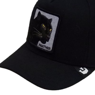 6. Czapka z daszkiem Goorin Bros. Panther Field Black Snapback - 101-1450-BLK