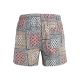 2. Jack&Jones męskie szorty do pływania JPSTMAUI SHELL AOP SWIM SHORTS REG 12291808 ASH ROSE