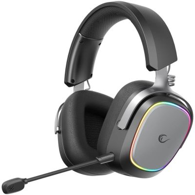 Słuchawki Rampage RETSU Słuchawki bezprzewodowe nauszne BT 2.4G RGB czarne