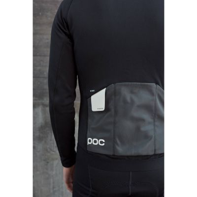 5. Kurtka rowerowa POC M's Thermal Jacket czarny