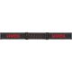 3. Gogle narciarskie dla dzieci Uvex pwdr FM - black/red/orange/clear