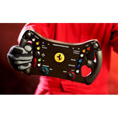 12. Thrustmaster T818 Ferrari 488 GT3 Simulator Czarny, Czerwony USB Kierownica + pedały Analogowa/Cyfrowa PC