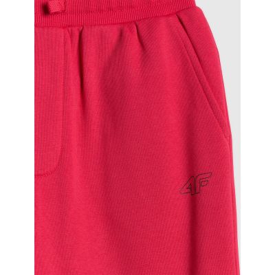 8. Spodnie dresowe joggery chłopięce 4F 4FJRSS26TTROM1824-62S