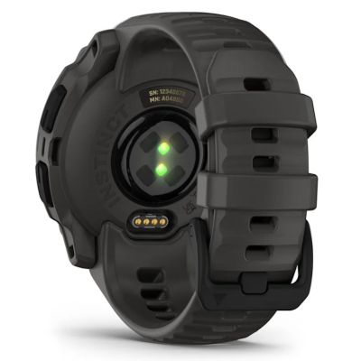 11. Garmin Instinct E 2,18 cm (0.86") MIP 40 mm Cyfrowy 166 x 166 px Czarny GPS