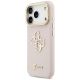 2. Etui Guess Grained Big 4G & Stand Camera na iPhone 17 Pro - różowe