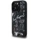 2. Etui Karl Lagerfeld Grained Pattern & Logo MagSafe na iPhone 16 Pro Max - czarne