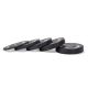 19. Talerz olimpijski HMS BLACK BUMPER 25 kg BBR25 