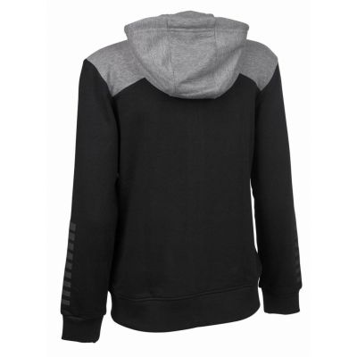 8. Bluza Select Oxford Zip Hoodie Women czarno/ szara