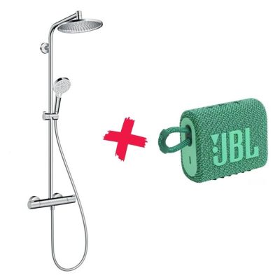 2. Hansgrohe Crometta S system prysznicowy 2 głowic(e) Ściana Chrom