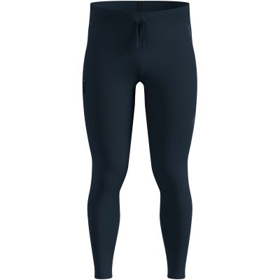 2. Legginsy techniczne męskie ODLO Zeroweight Pro Windproof Warm Tights granatowe