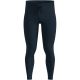 2. Legginsy techniczne męskie ODLO Zeroweight Pro Windproof Warm Tights granatowe