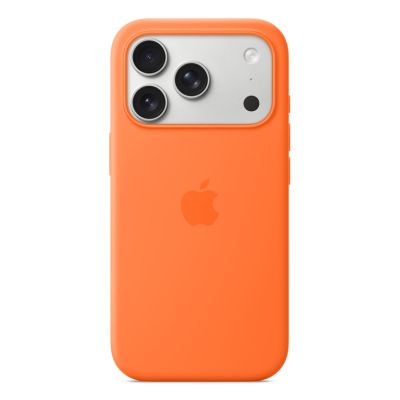 2. Etui Apple iPhone 17 Pro Silicone Case with MagSafe – Orange