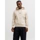 Jack&Jones męska bluza z kapturem JJESCHO SWEAT HOOD NOOS 12278789 MOONBEAM