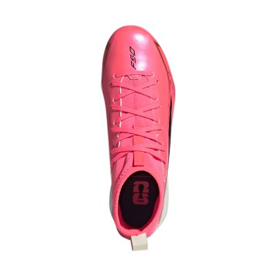 4. Buty piłkarskie dla dzieci adidas F50 Hyperfast League Mid FG różowe KK1315