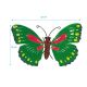 6. MOTYL DEKORACYJNY 26CM ZIELONY