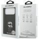 8. Etui Karl Lagerfeld Silicone Karl Sketch & Logo MagSafe na iPhone 17 Pro Max - czarne