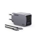 3. Ładowarka sieciowa Ugreen Nexode Pro 25871 65W, GaN, USB + 2x USB-C + kabel USB-C 1.5m